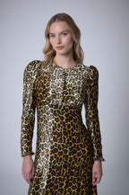 Robe Longue Velvet Panther