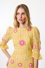 Robe Mi-Longue Garden Party