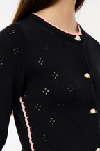 Cardigan Marcelle - Negro