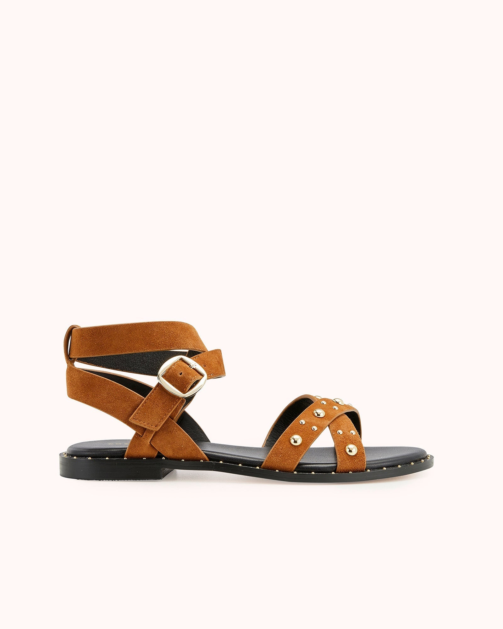 Sandale Plate Helana - Camel