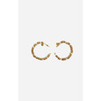 Hoop Earrings - White