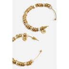 Hoop Earrings - White