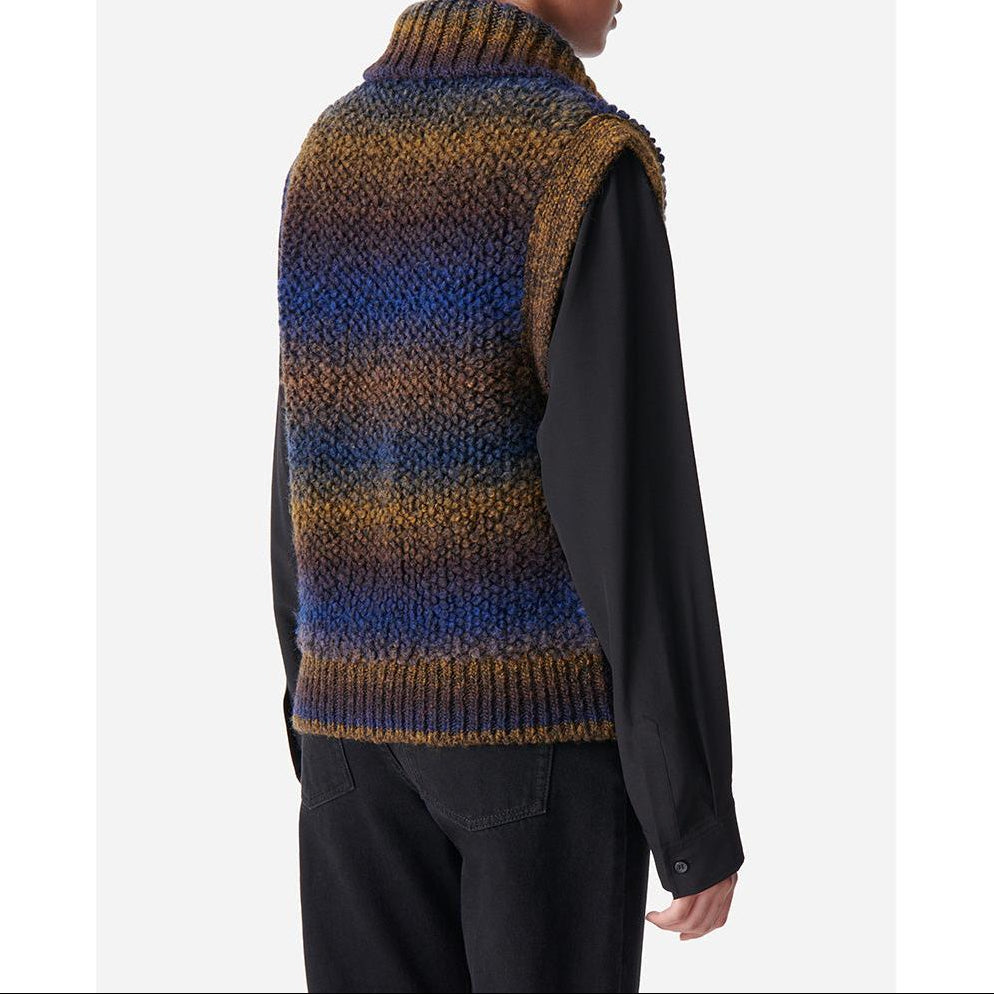 Dilda Sleeveless Cardigan - Petrol