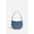 Small Daily Leather Bag - Denim