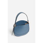 Small Daily Leather Bag - Denim