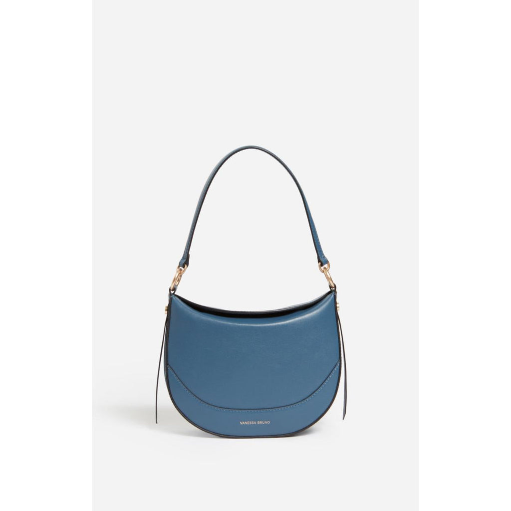 Medium Daily Leather Bag - Denim