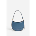 Medium Daily Leather Bag - Denim