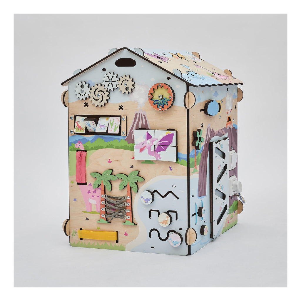 Busy Board Dino Educational Playhouse With Lighting