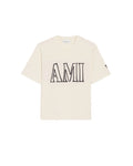 Ami Paris - Print T-Shirt – White
