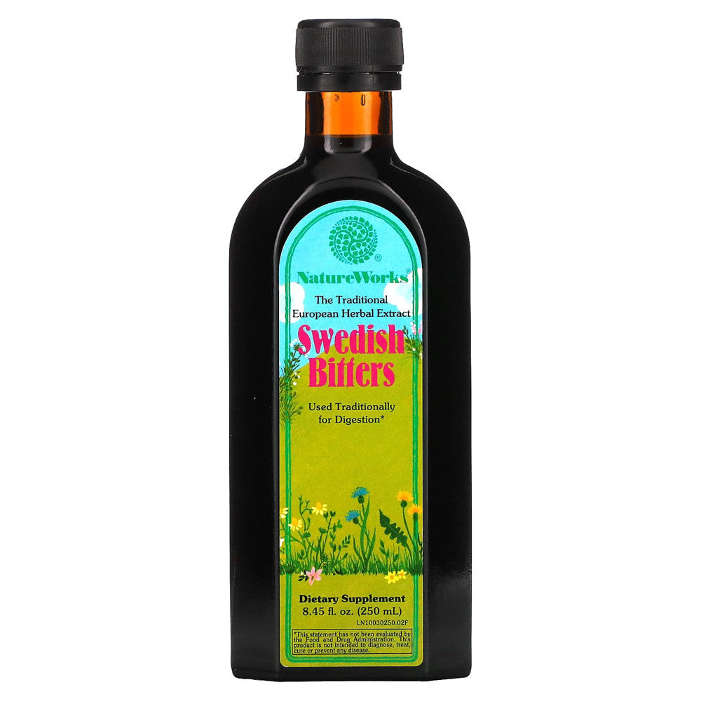 Natureworks Swedish Bitters Dietary Supplement Liquid - 8.45 Oz