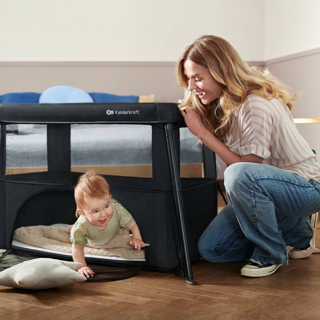 Lit Bébé 3 En 1 Cami Gris
