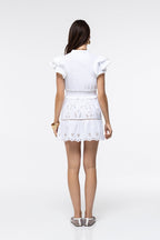 Vestido Anabella - Bordados Blancos