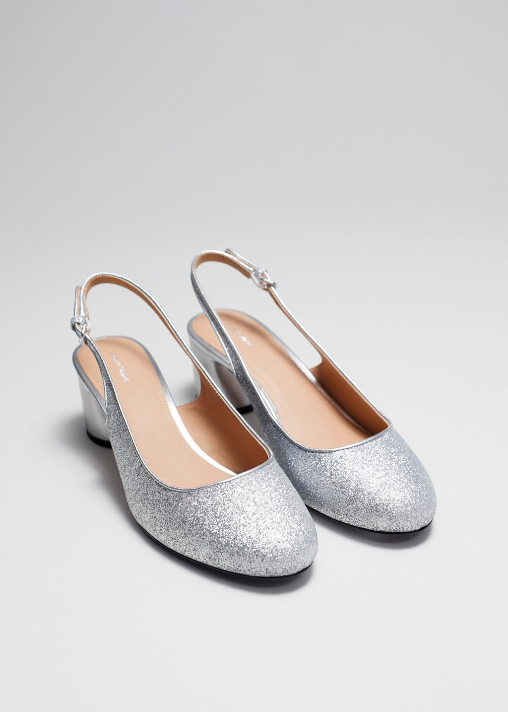 Shoes Hasel Block Heel Pump - Silver - Women