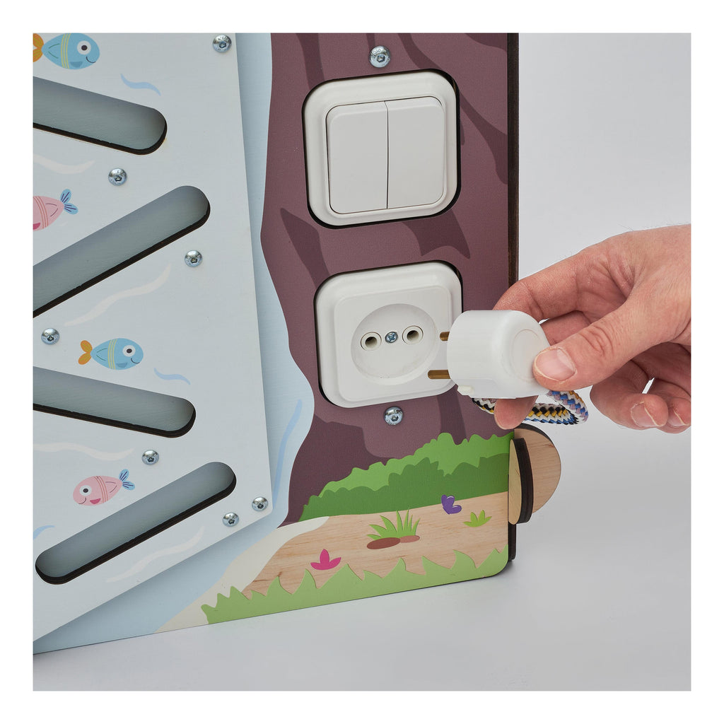 Busy Board Dino Educational Playhouse With Lighting