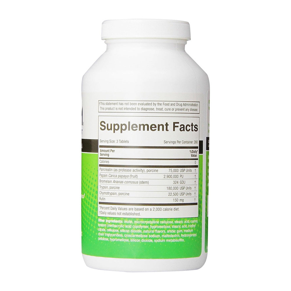 Medizym Systemic Enzyme Formula, Dietary Tablets, 800 Ea