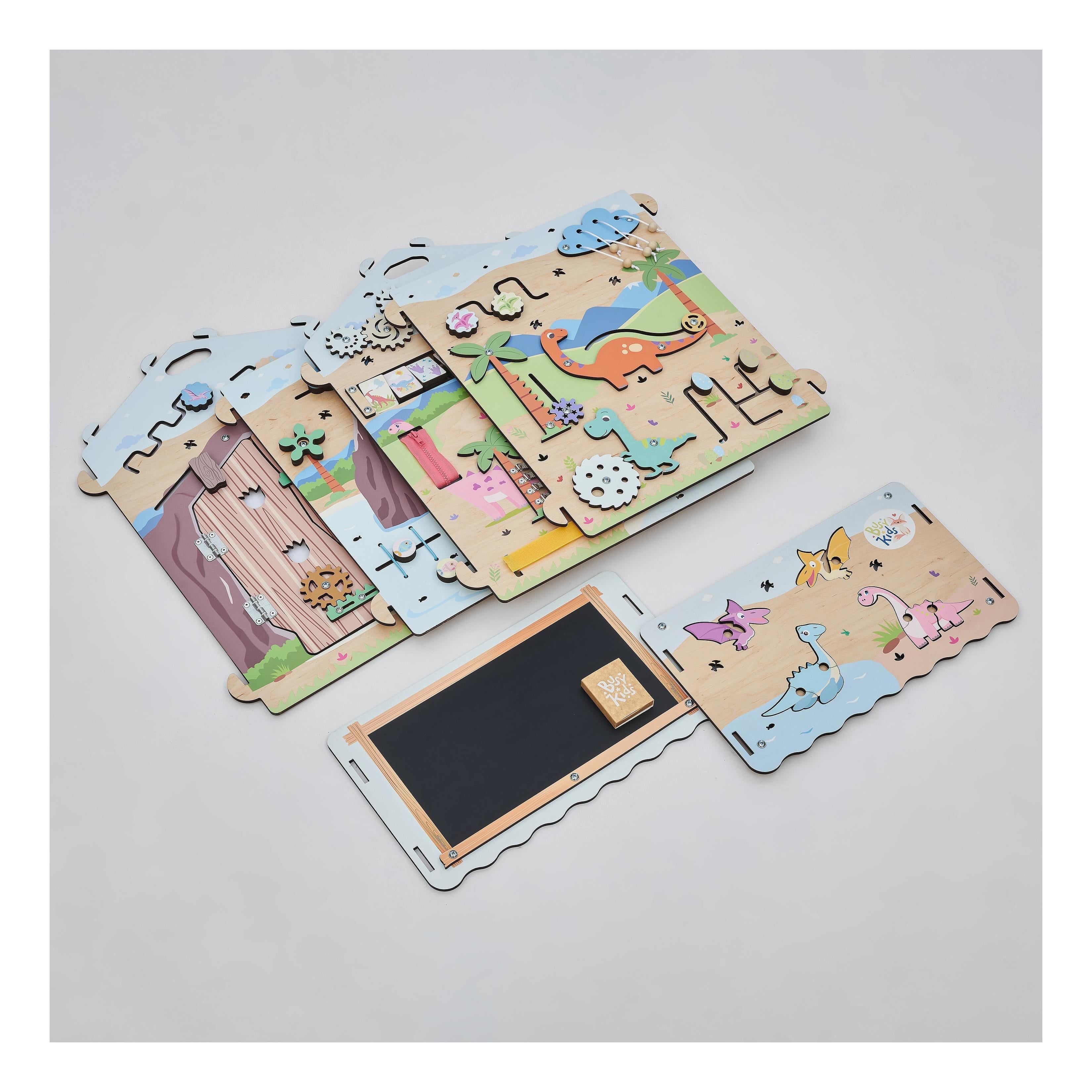 Busy Board Dino Educational Playhouse With Lighting