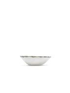 Midnight Flowers - Set Di 2 Ciotole Basse - M - Porcellana Bone China - Mirtillo Tea