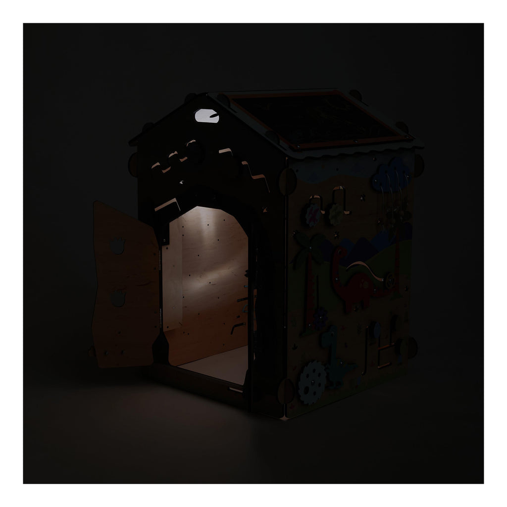 Busy Board Dino Educational Playhouse With Lighting