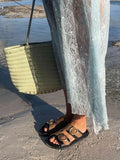 Sandales Stay Until Tomorrow - Noir/Camel