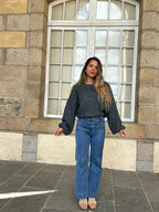 Pull en laine gris Henri
