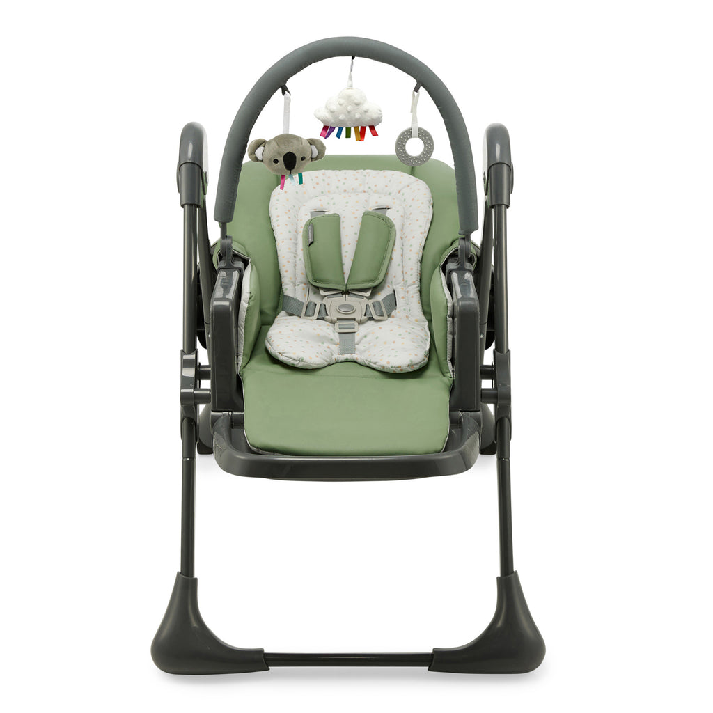 Chaise Haute 2En1 Tummie Vert