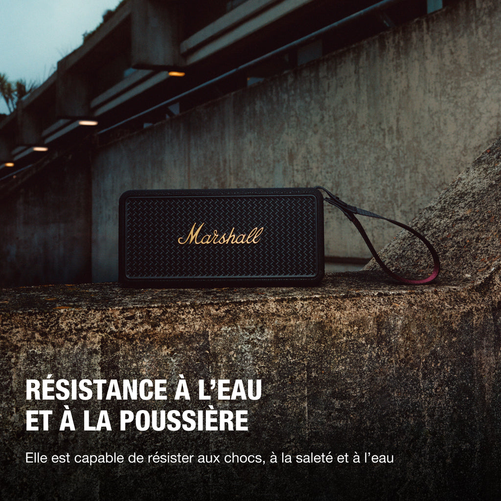 Enceinte Portable - Middleton II - Black & Brass