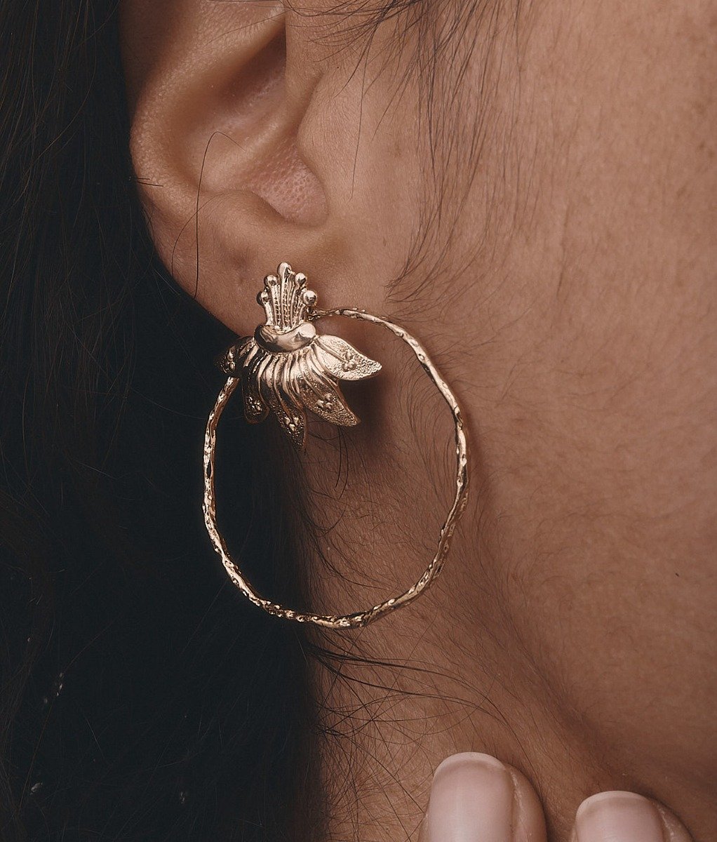 Boucles D'Oreilles Lys