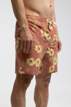 Rhythm - Short De Bain Malo Beach - Brick - Homme