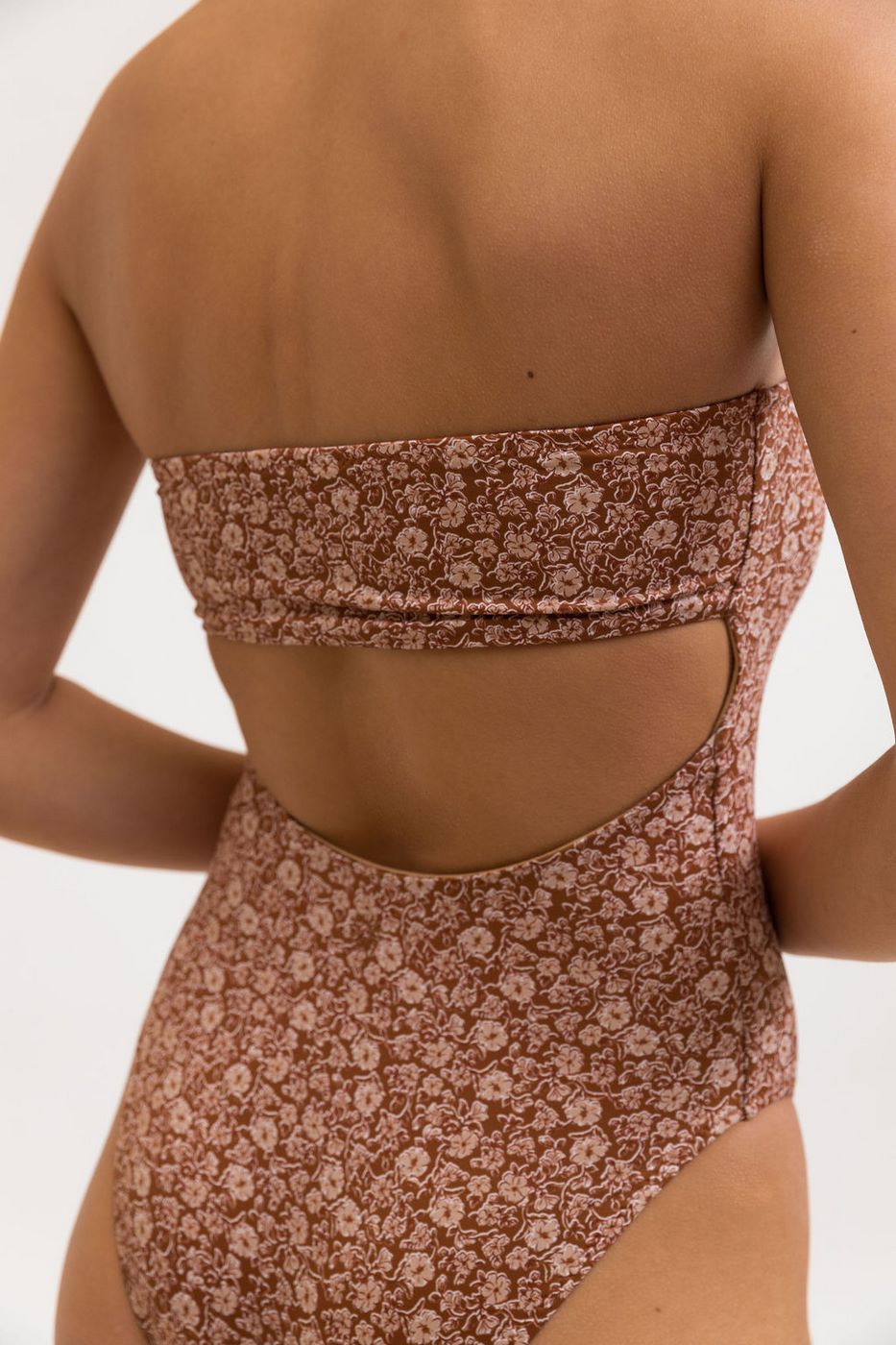 Rhythm - Maillot Une Pièce Carmella Strapless - Coco - Femme