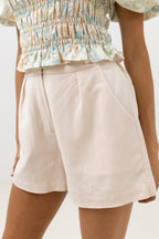 Rhythm - Short Eddie Elasticated - Oatmeal - Femme