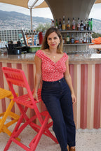 Lina Floral Top