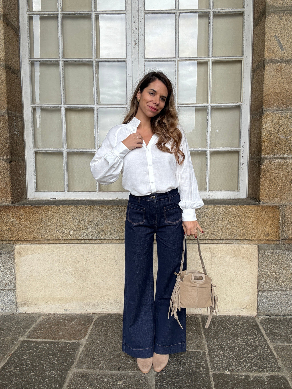Blouse Blanche Léonie