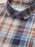 Chemise Dro Mad - Bleu Clair Carreaux - Homme