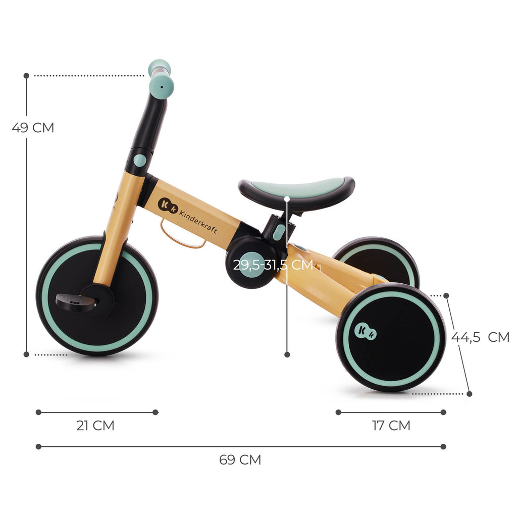 Triciclo 4Trike Miel