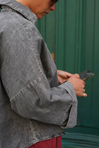Chemise Léonore Denim Gris
