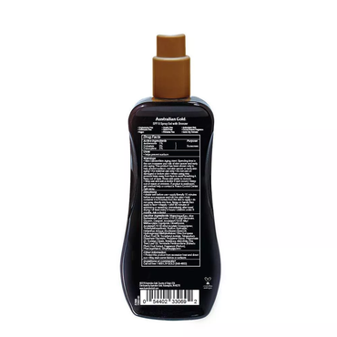 Australian Gold Spf 8 Spray Gel With Instant Bronzer, 8 Oz