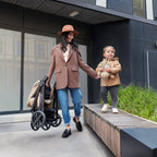 Newly Black 4-in-1 Pushchair