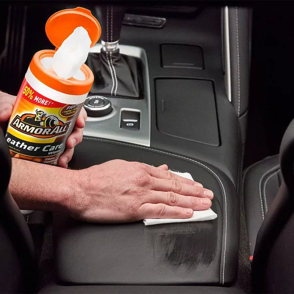 Armor All Leather Wipes, Conditions And Protects For Luxurious Look, 30 Ea