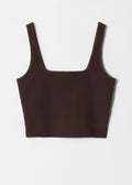 Top Es Ari Tank - Brown - Women