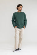 Rhythm - T-Shirt Manches Longues Waffle - Kelp - Homme