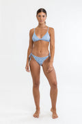 Rhythm - Haut De Maillot Voleta Floral Knot Trilette Top - Ibiza - Femme