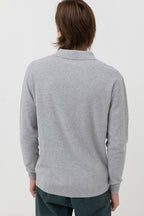 T-Shirt Textured - Heather Grey - Homme