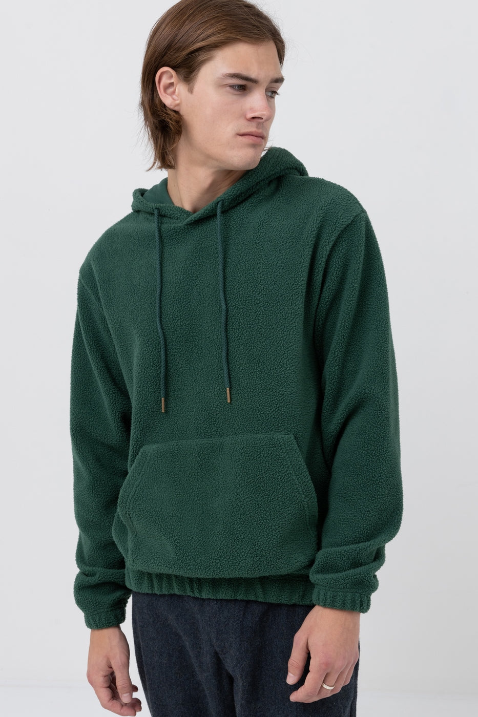 Reverse Fleece Sweatshirt - Kelp - Men