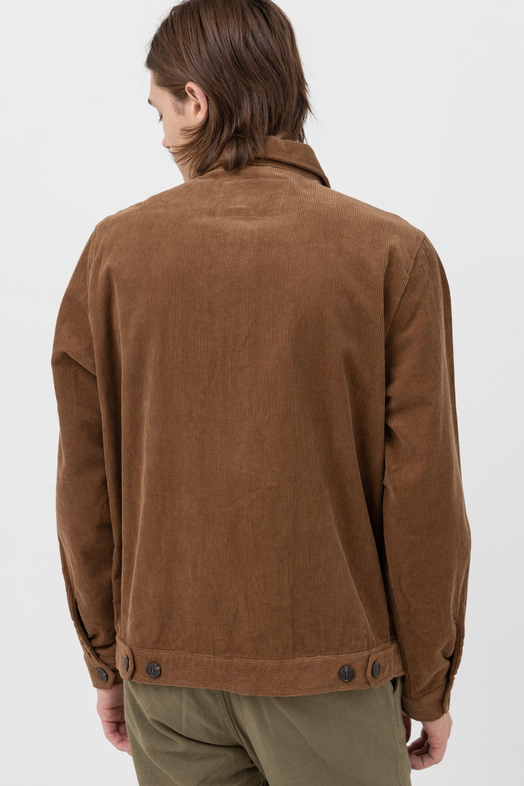 Veste Cord Utility - Brown - Homme
