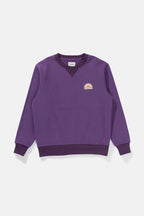 Sweat Heavyweight Fleece Crew - Plum - Homme