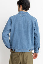 Veste Denim Utility - Worn Indigo - Homme