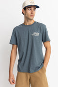 T-Shirt Livin Slub Ss - Slate - Homme