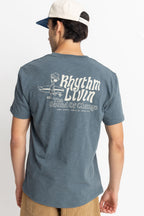 T-Shirt Livin Slub Ss - Slate - Homme