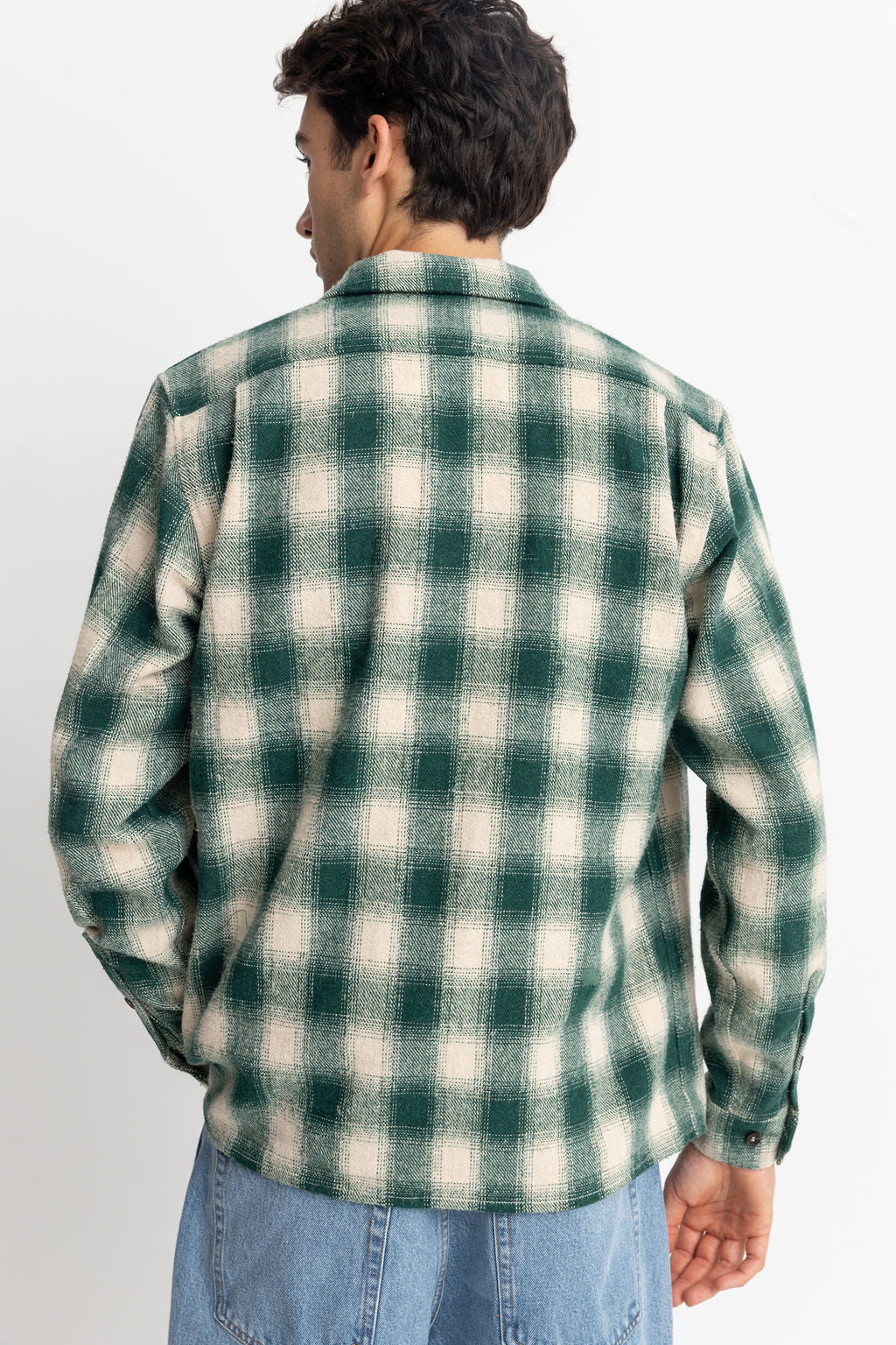 Chemise Plaid Ls Flannel - Green - Homme
