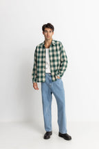 Chemise Plaid Ls Flannel - Green - Homme